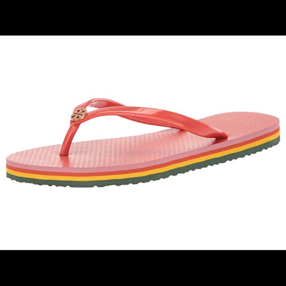 Tory Burch Thin Flip Flop Canyon Stripe